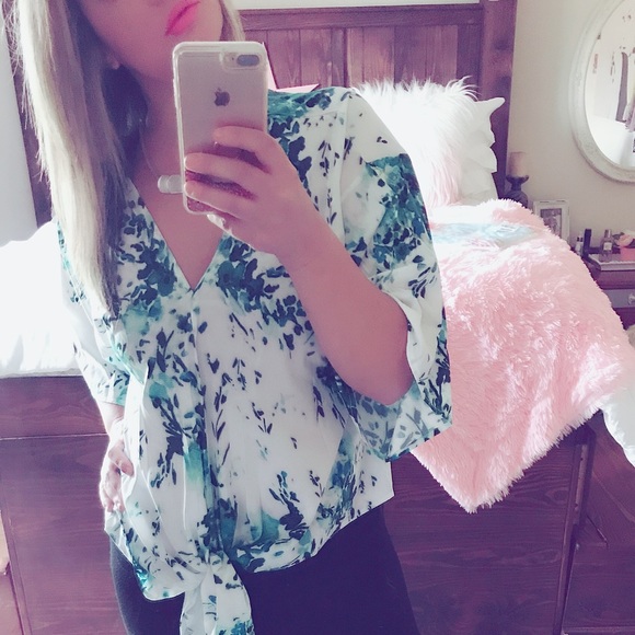 Colima Couture Tops - LAST ONE! Paradise Tie Kimono